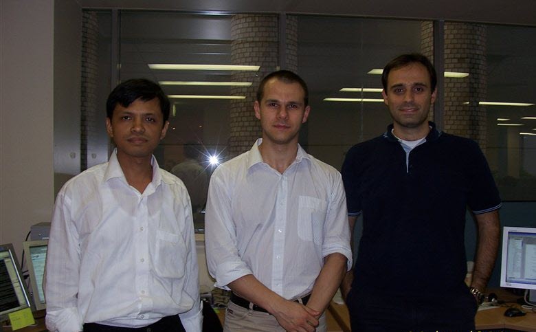 HelloCODER early team at office