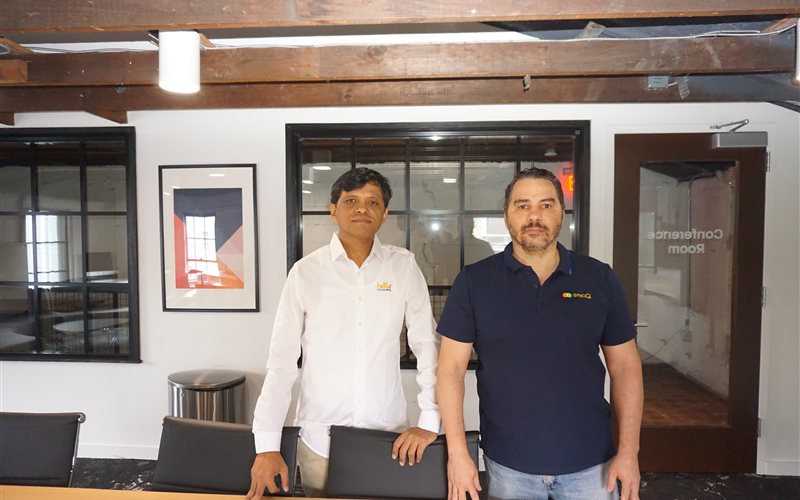 HelloCODER team at office